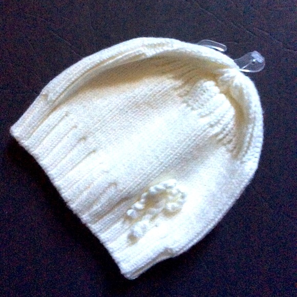 KID* KNIT Hat, Ribbed Trim with Biw Accent, NWTS* - Picture 1 of 4